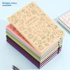 High-value Notebook Printed Leather Notepad Cute College Student Postgraduate Entrance Examination Meeting Minutes Book