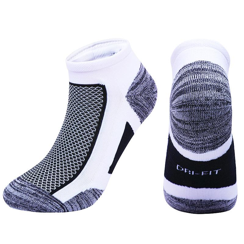 Sport Socks Women Men Outdoor Activity Athletic Running Training Marathon Short Sock Cotton Cushion Breathable Fitness Ankle Low Cut Sock