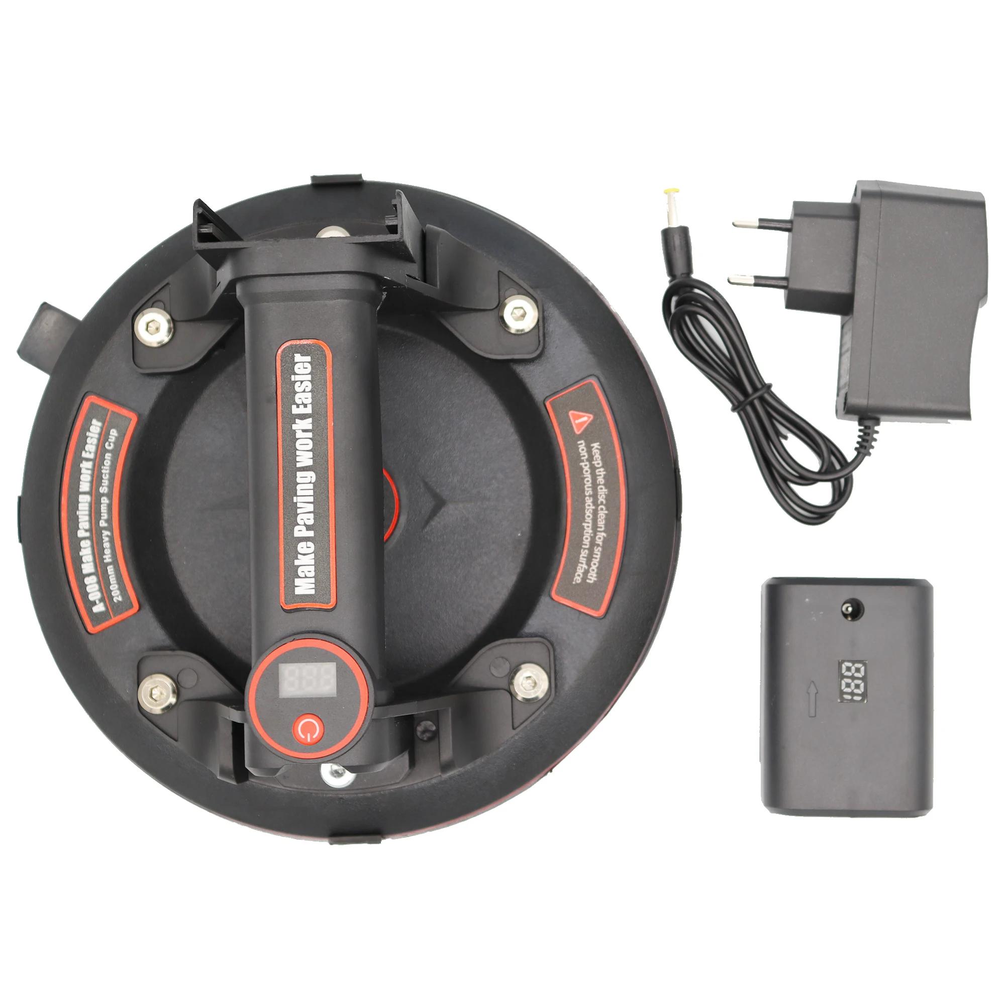 

Моторизованные присоски для стекла, 8-дюймовые вакуумные присоски со съемным аккумулятором, удобные и практичные, для переноски