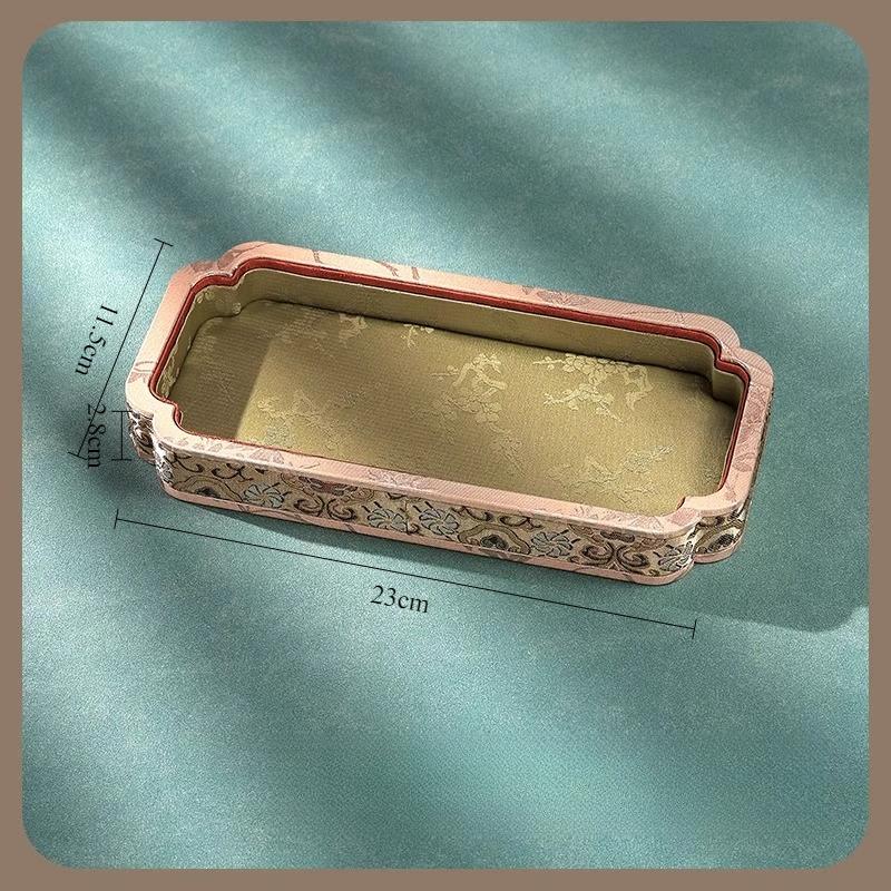 Retro Jewelry Displays Tray Exquisite Bracelet Showcase Pallet Jewelers Necklace Display Salver Counter Live Pictures Props