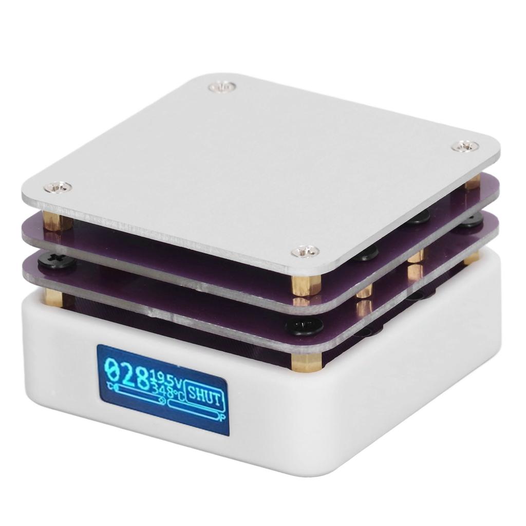 Heating Soldering Plate Welder Hot Preheating Chip Welding Station 20V Mini Smart Thermostat for Repair DIY Laboratory
