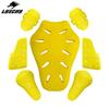 Level 2 CE Certification 5Pcs Padding Motorcycle Protective Gear Protector Body Armor Motobike Motor Jacket Remove Guards Equip