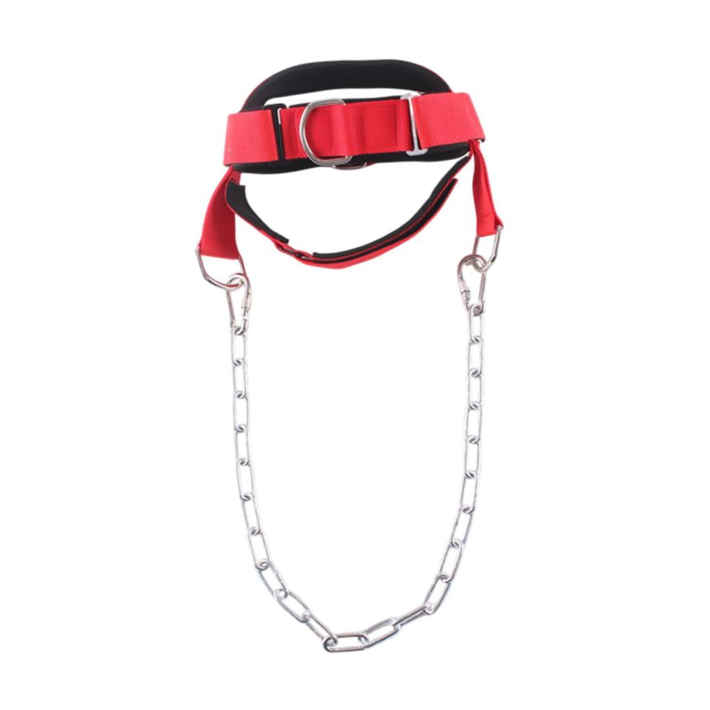 Head Harness for Weight Lifting for Strengthening Support Wide Padded Strap
