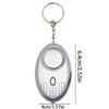 1PC 130DB Personal Security Alarm Emergency 130DB Security Alarm Keychain Personal Safety Devices With LED Light Buckle Key