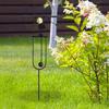 Outdoor Eagle Statue Metal Eagle Sculpture Outside Scarecrow Decoration Garden Decorative Stake for Shore Porch Backyard Lawn