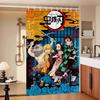 Anime Demon Slayer Shower Curtain - Water-Repellent And Leak-Resistant, Mold And Mildew Resistant For