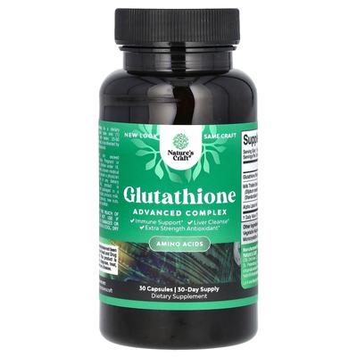 Glutatione, Complesso Avanzato, 30 Capsule