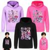 Fall New Arrivals Kids Hoodie Amazing Digital Circus Childrens Pullover Hoodie Pomni Print Age 4-14 Breathable Polyester Boys Girls Anime Sweatshirts