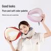 Cooling Memory Foam U-Shaped Travel Pillow with Ice Silk Cover for Airplane and Office Nap Neck Support.