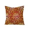 New Bohemian Style Cashew Flower Ethnic Style Linen Pillow Cover Car Cushion Pillow Cover