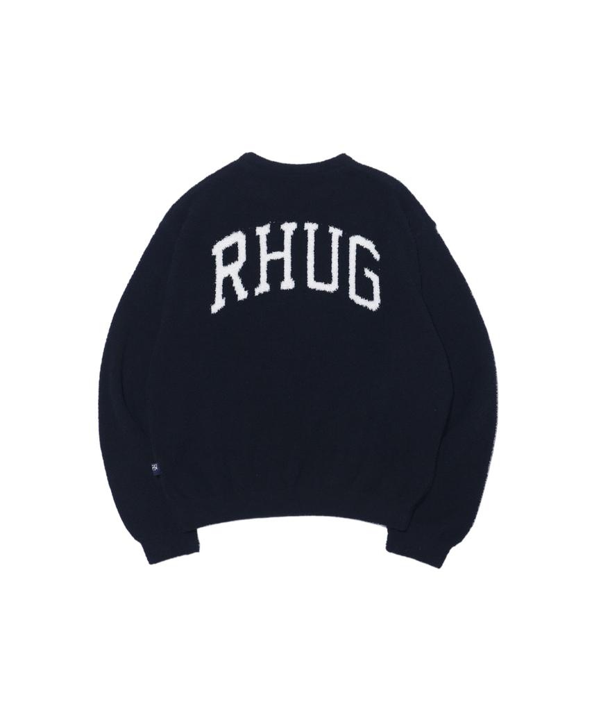 UNIVERSE GARMENT Htg Soft Boucle Knit_Black