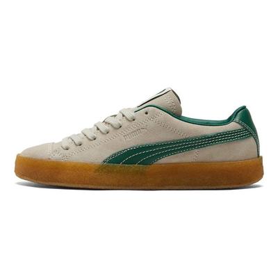 AMI x Suede Crepe Pristine Unisex Spor Ayakkabı Krem 384146-01