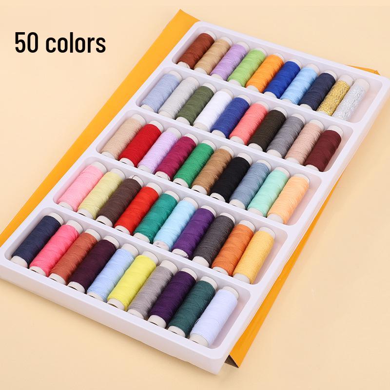 39-Color Sewing Needle and Thread Kit for Home and Repair.