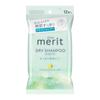 Merit Day Plus Dry Shampoo Sheets White Green 12 Sheets Pack 12 Pcs