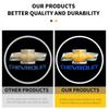2 Piece Car Door Welcome Light Led HD Projector Lamp Courtesy Lights for Chevrolet CAPTIVA Epica 2007-2017 Auto Accessories