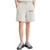 Li-Ning Embroidery Logo Straight Shorts 'Light Grey' Men's AKSSA87-3