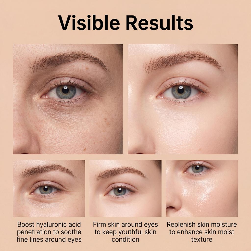 Patchs Oculaires à Microneedles pour Cernes et Poches - Eye Hydrogel pour