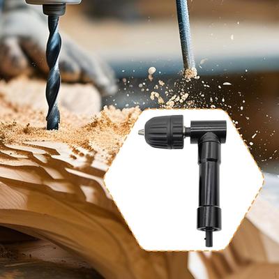Adaptateur de perçage à 90 degrés pour outil électrique avec queue hexagonale de 8 mm perceuses sans fil