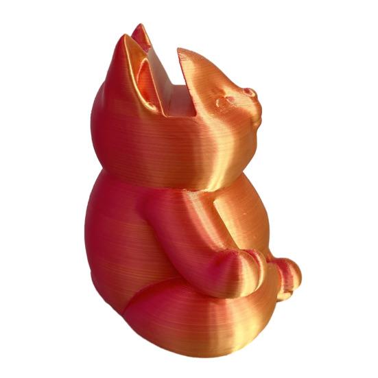 Support de Lunettes Chat Mignon Impression 3D Animal Présentoir pour Lunettes Organisateur de Lunettes de Bureau pour Maison Bureau Chevet Table de Chevet