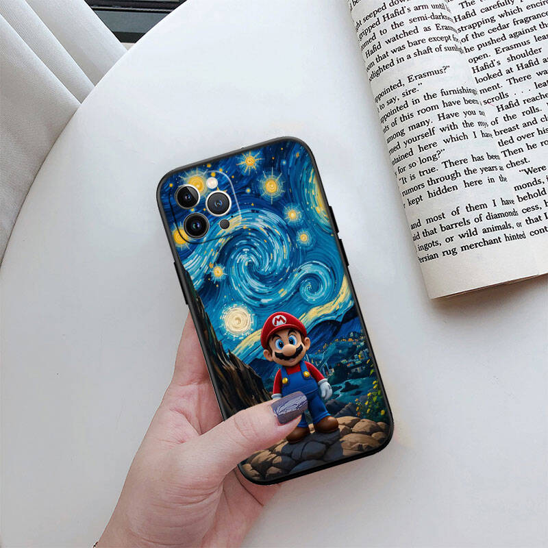 MH85 M-Marios Case for Samsung A06 A35 A25 A24 A15 A05S A05 M55 M35 M15 A02 A12 A13 A10 A16 A20 A30 A22 A31 A32 A33 A42 A50