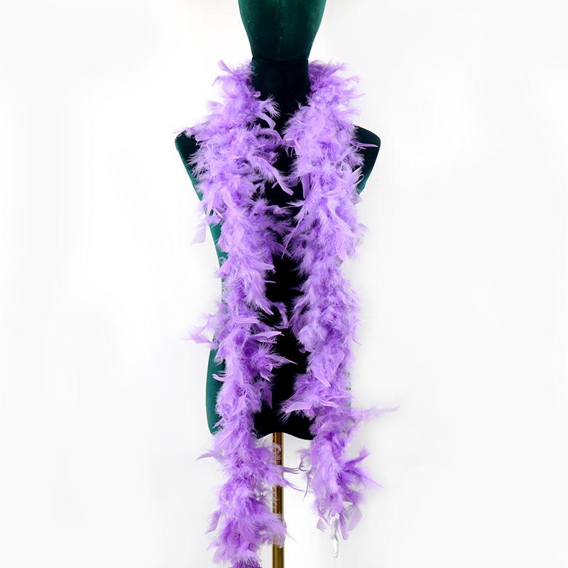 Feather Flake Large Feather Strip, Bouquet Packaging, Dance Performance Wedding Fluff Strip Decoration 40G