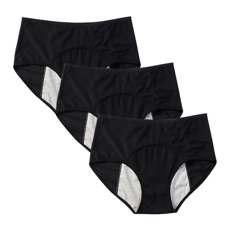 Dámské menstruační prodyšné kalhotky Antibakteriální Pohodlné Nepropustné kalhotky Fyziologické kalhotky