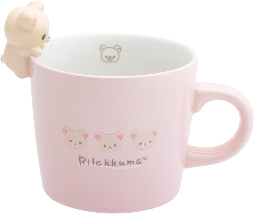 Rilakkuma Mascot H120 X W120 X D105mm San-X Mug, Korilakkuma, TK23802,