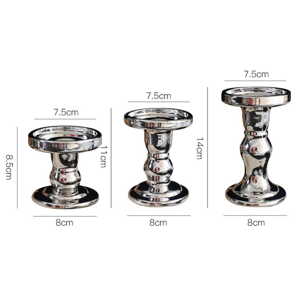 Candle Holders for Pillar Candles, Decorative Stands Home Use
