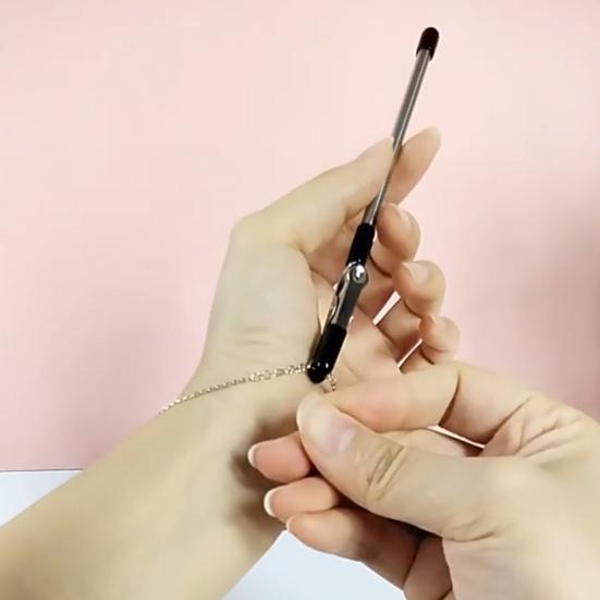 Armband-Helfer-Werkzeug zum Anlegen selbst Armband-Anlegehilfe mit rutschfestem Clip Armband-Verschluss-Helfer für Halskette Uhrenverschlüsse Reißverschlüsse Arthritis