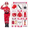 Kids' Firefighter Costume: Halloween Cosplay & Performance Set