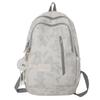 Schoolbag Printed Bear School Bag Girls High Value Simple Wind Light College Student Class Bag Travel Commuter Backpack