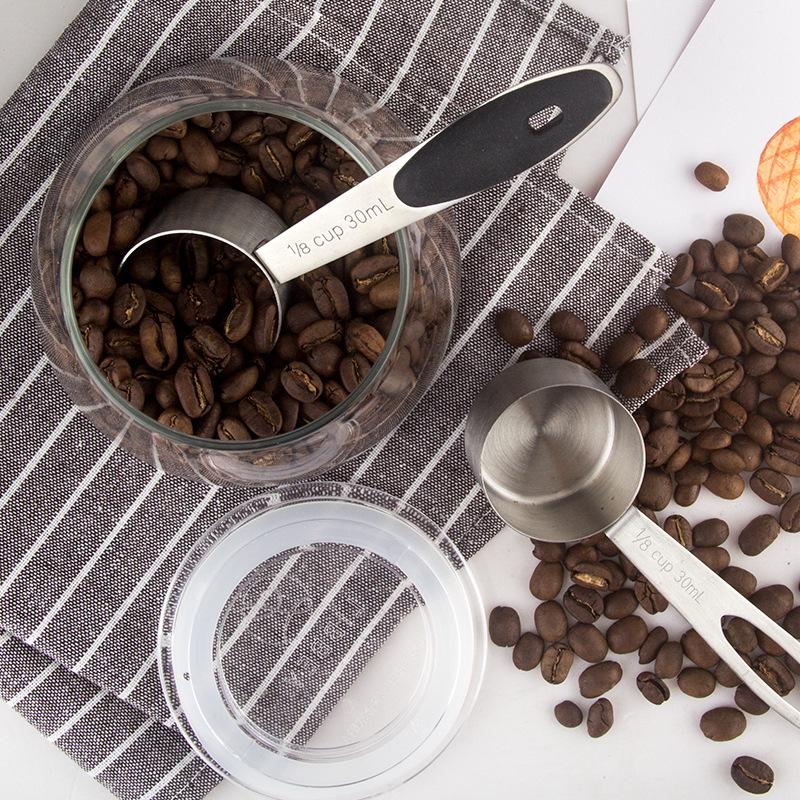 304 Stainless Steel 30ml Measuring Spoon for Coffee, Milk Powder, Sugar, Fruit Powder, and Baking.