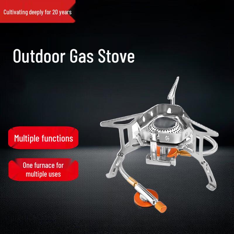 Beifu Portable Outdoor Gas Stove & BBQ Grill Set