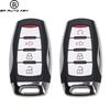 3/4 Buttons Smart Remote Car Key Fob for Great Wall Motor POER GWM Pao Poer Haval UTE Cannon-X  P Series 433Mhz with ID47 Chip