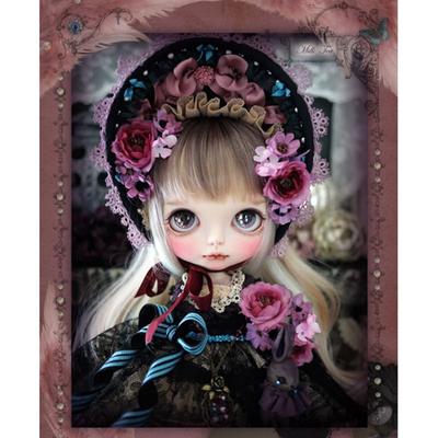 5D DIY Diamond Painting Gothic Style Doll Diamond Embroidery Cross Stitch Rhinestone