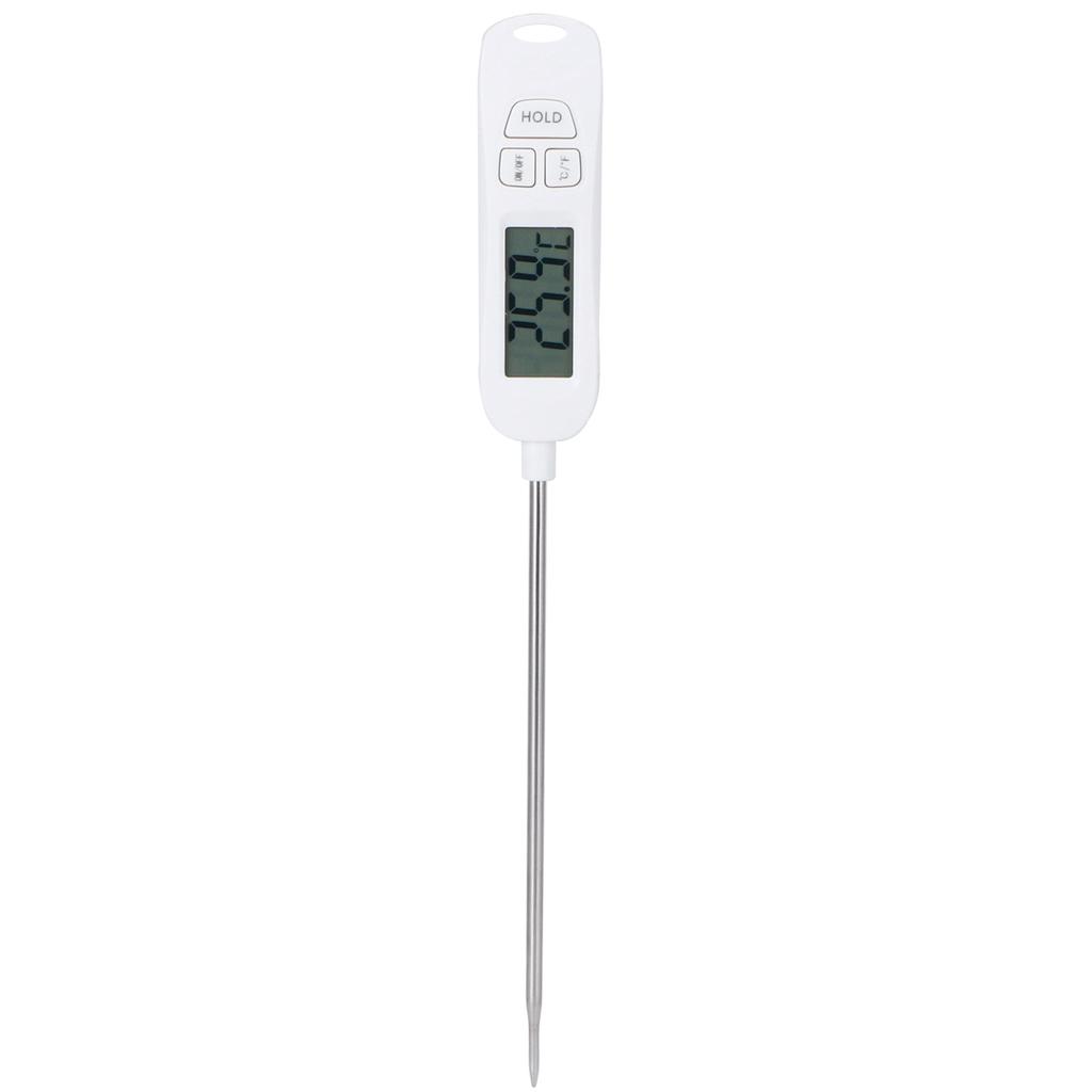 BBQ Matlagning Digital Elektronisk Termometer Rostfritt Stål Lång Sond Köksredskap