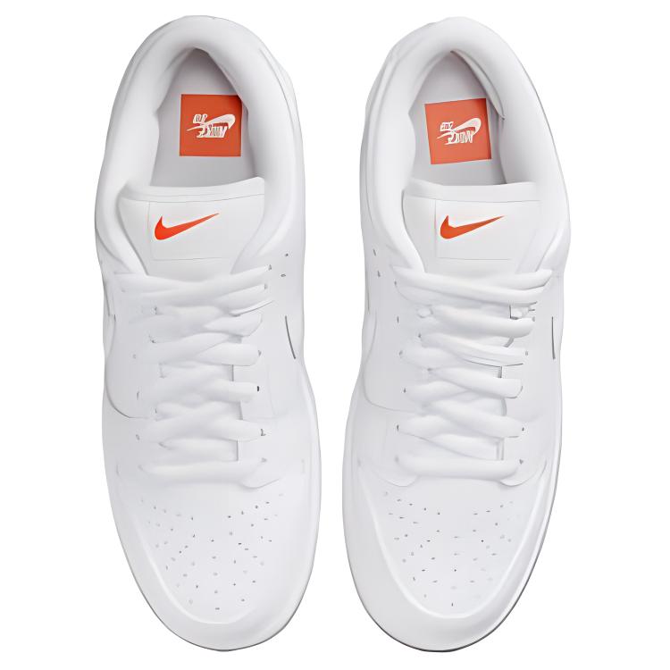 Nike Mens Dunk Low Pro SB Triple White Unisex Sneakers FJ1674-100