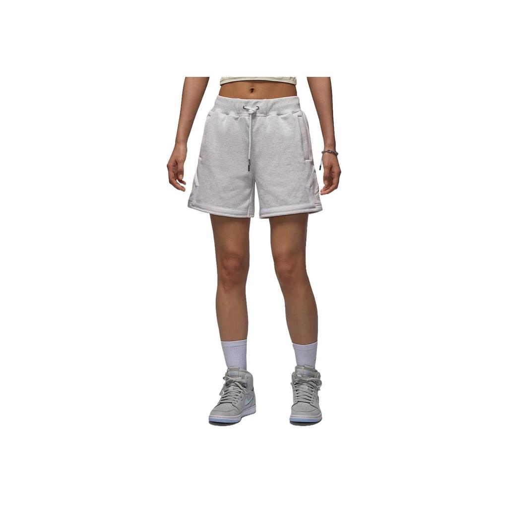 Jordan Flight Fleet Comfortable Skin-Friendly Fashion Versatile Three-Quarter Casual Shorts Women shorts Birch Stone-Flower HJ1339-051