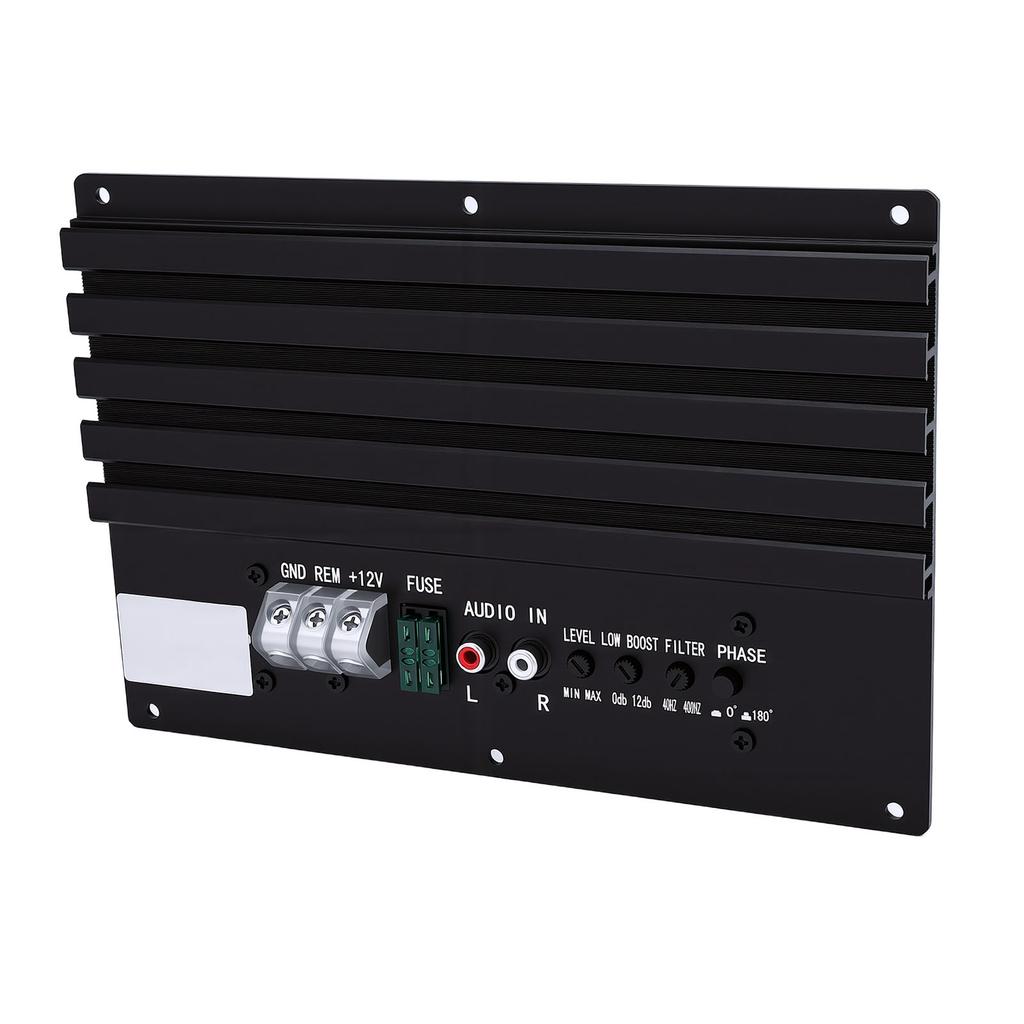 Car Exposed Amplifier Board 800W High Power Aluminum Alloy Car Amp Board for 8 to 12 Inch Woofer