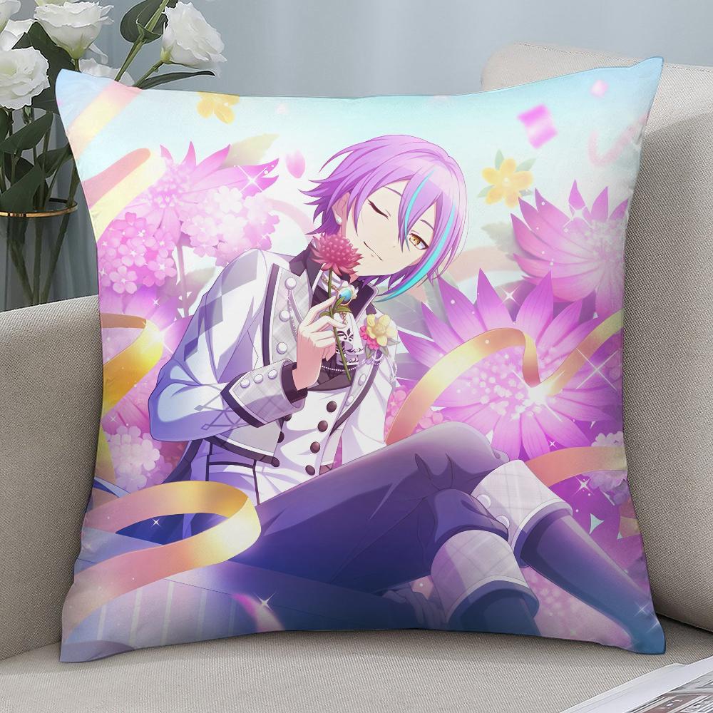 K-Kamishiro Rui Anime Pillow Case 3D Print Polyester Fiber 40*40 cm Home Sofa Throw Pillow Cover Decoration Festival Gift