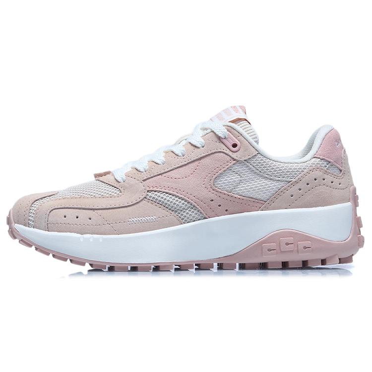 

New LiNing CF Low-Top Casual Shoes Women s Sandy Ice Umber AGLR180-2 37