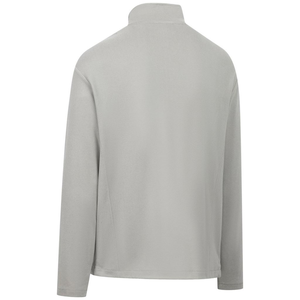 TRESPASS Mens Sebastian DLX Quarter Zip Fleece Top