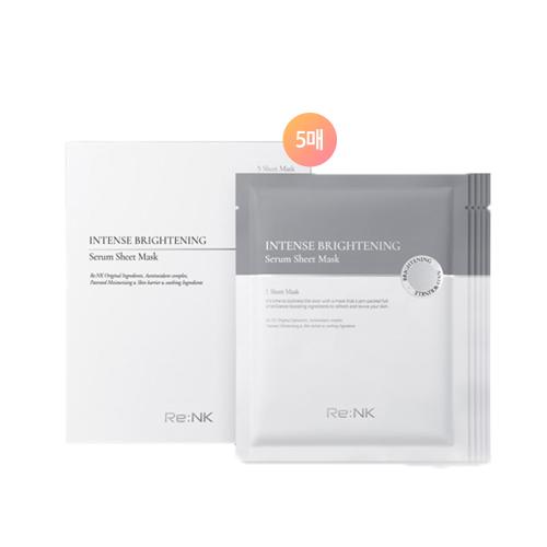 Re:NK Intense Brightening Serum Sheet Mask 5 Sheets