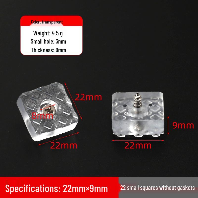 Transparent Non-slip Silicone Rubber Feet Pads for Furniture