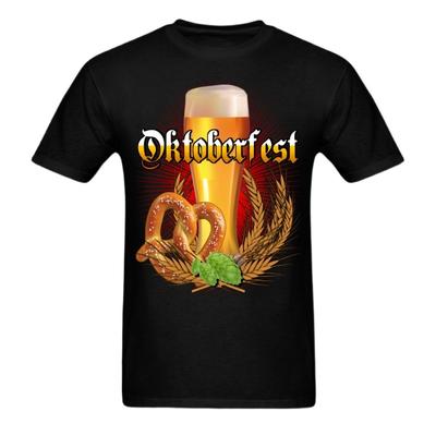 Fashion Beer Oktoberfest TShirt 100 Cotton ONeck Summer Short Sleeve Casual Unisexs Tshirt Size S3XL