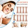 50-200pcs Snoring Stickers Breathing Nose Strips Physical Airway Expansion for Improved  Vent Anti Comfort Sleep Aid