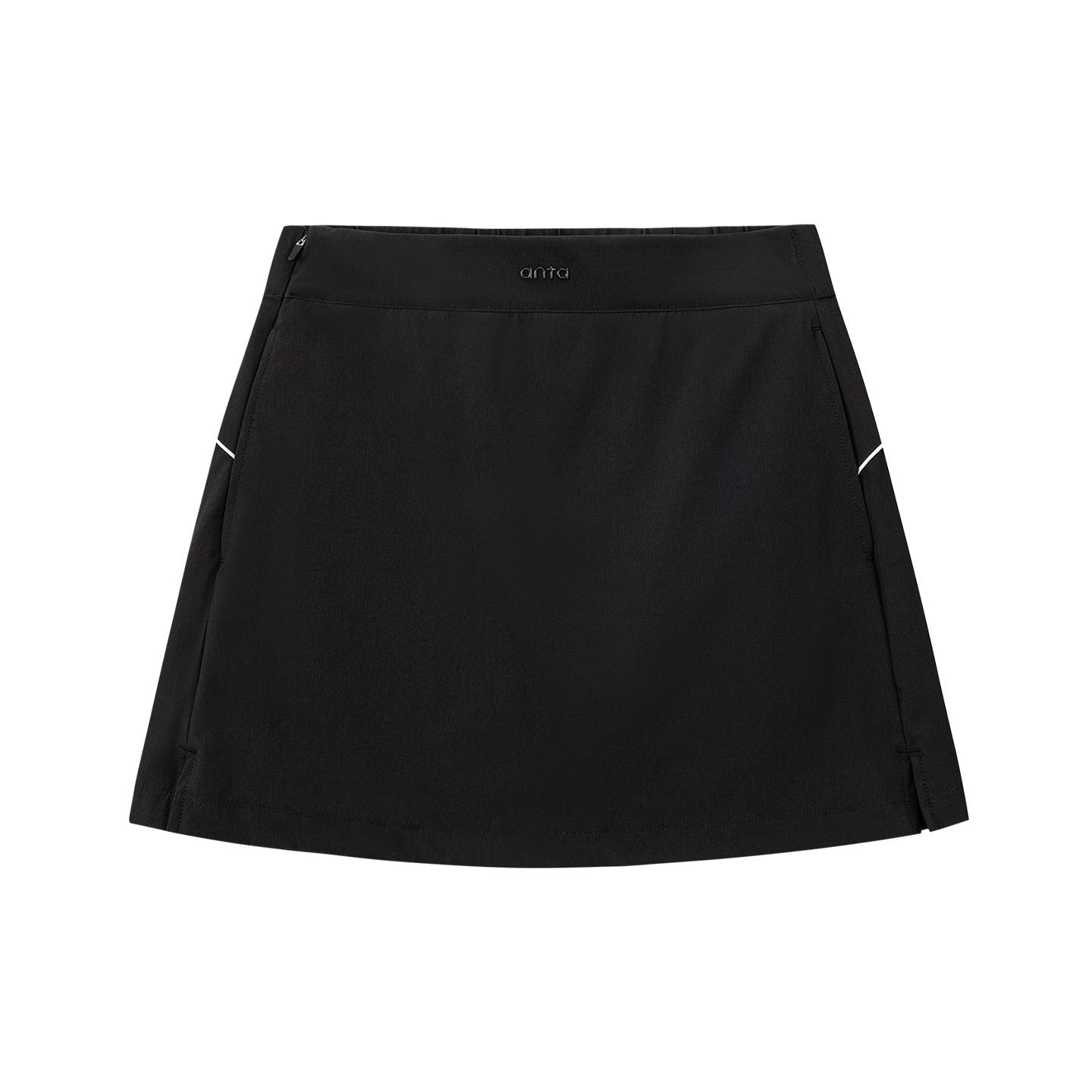 Anta Training Series Woven Summer Casual Skirt Women skirts Basic-Black 962627202-3 XS