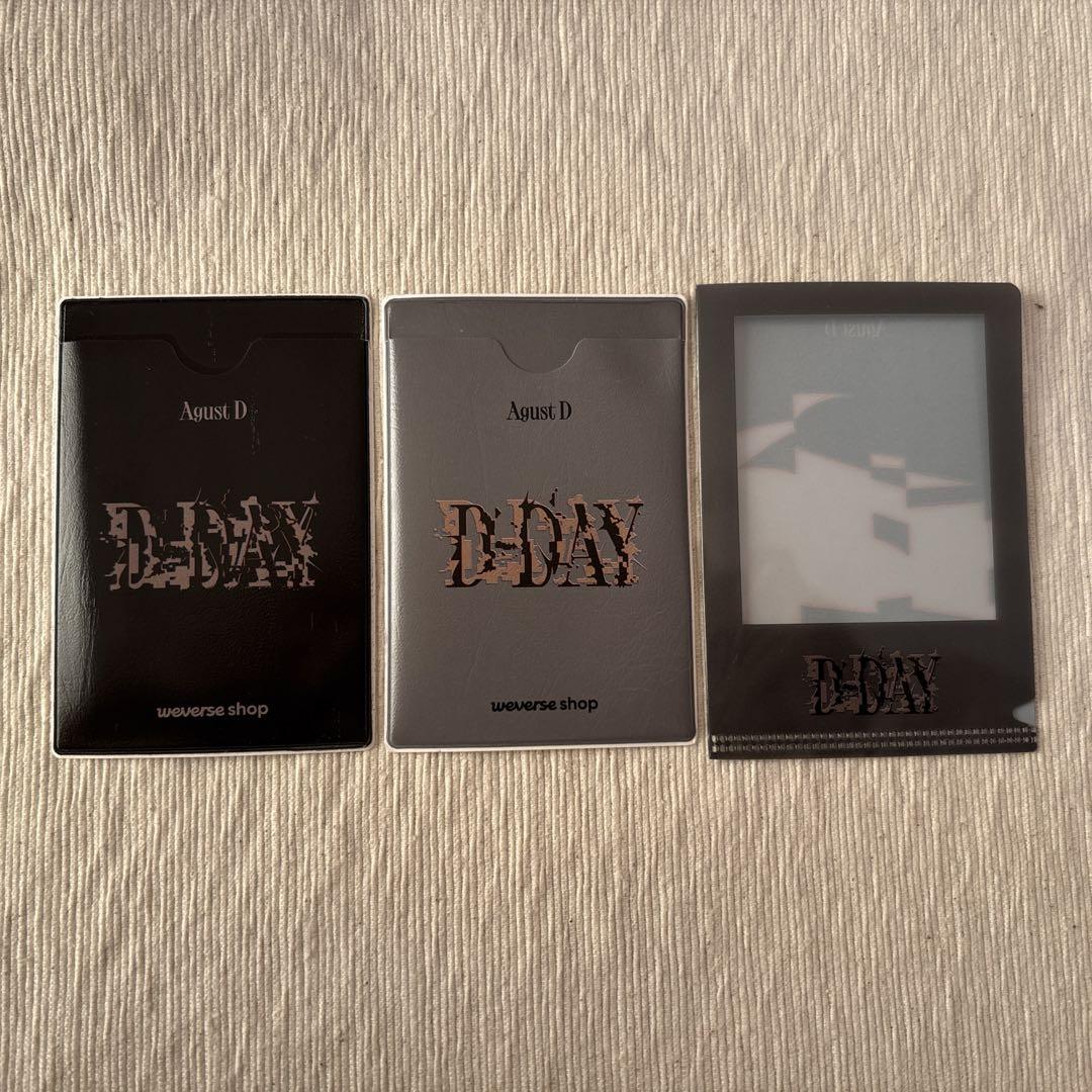 

[USED] BTS Suga Yoongi D-Day Card Case Early Bird Bonus