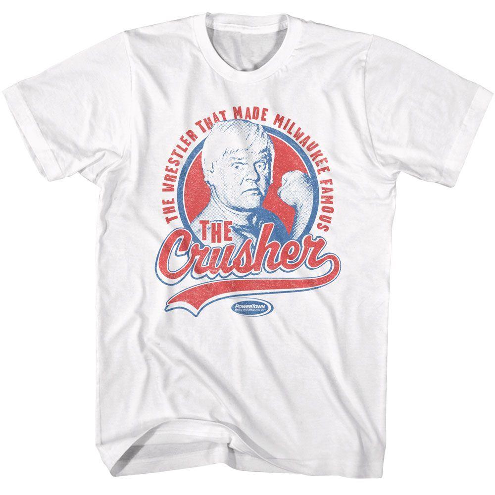 Powertown Milwaukee Crusher Icons Shirt M