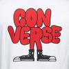 Converse Cartoon Logo T-Shirt Asia Sizing 'White' Men's 10018176-A02